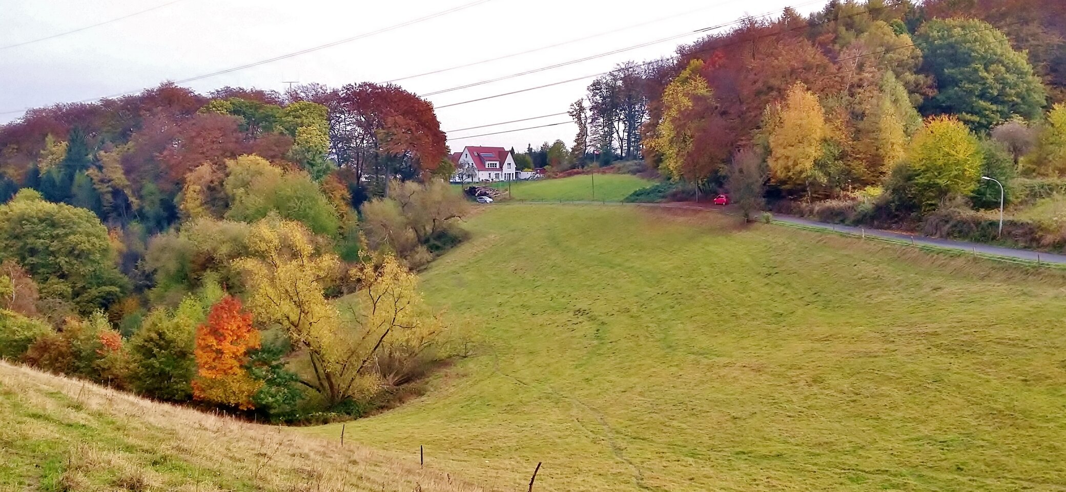 Hattingen Durchholz vor Cafe Das Krans_20161101 | © Holger Rüsberg